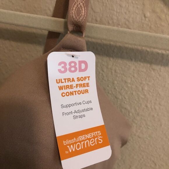 NEW Warners Bra 38D - Picture 3 of 5